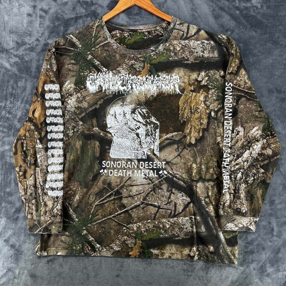 Gatecreeper Realtree Camo Shirt 2XL? Sonoran Desert Death Metal Long Sleeve Read
